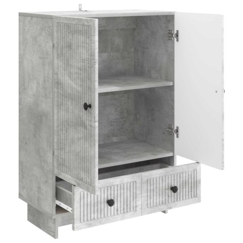VidaXL Bufet Betonowy Szary 66 x 34,5 x 95 cm Drewno inżynieryjne