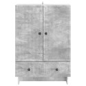 VidaXL Bufet Betonowy Szary 66 x 34,5 x 95 cm Drewno inżynieryjne