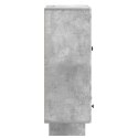 VidaXL Bufet Betonowy Szary 66 x 34,5 x 95 cm Drewno inżynieryjne