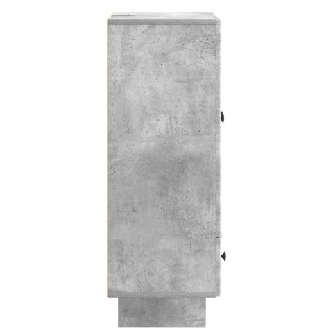 VidaXL Bufet Betonowy Szary 66 x 34,5 x 95 cm Drewno inżynieryjne