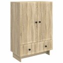 VidaXL Bufet Dąb Sonoma 66 x 34,5 x 95 cm Drewno inżynieryjne