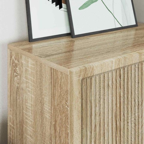 VidaXL Bufet Dąb Sonoma 66 x 34,5 x 95 cm Drewno inżynieryjne