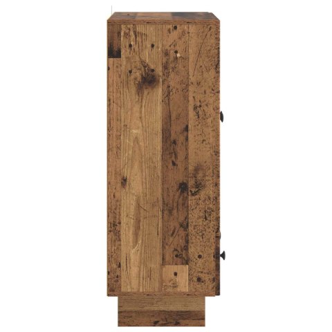 VidaXL Bufet Stare drewno 66 x 34,5 x 95 cm Drewno inżynieryjne