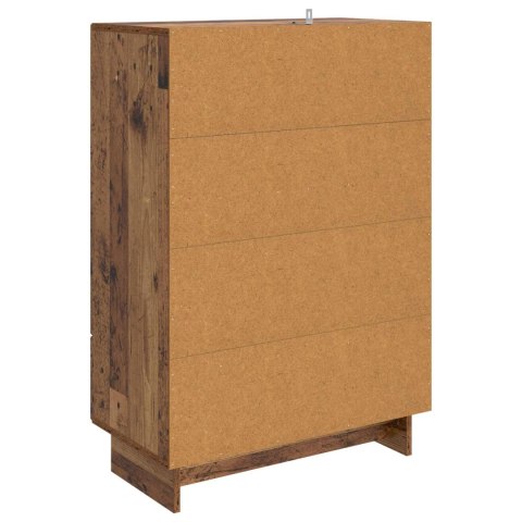 VidaXL Bufet Stare drewno 66 x 34,5 x 95 cm Drewno inżynieryjne
