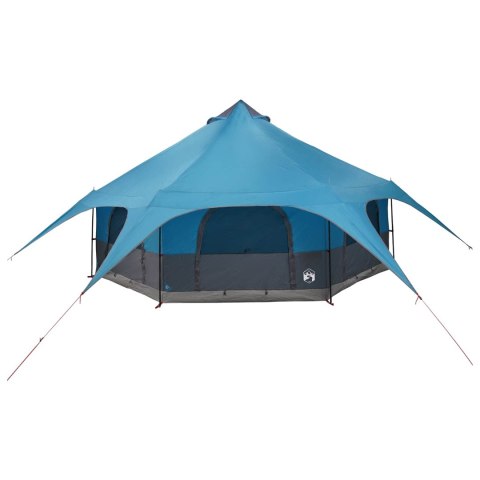 VidaXL Namiot rodzinny Niebieski 10-osobowy