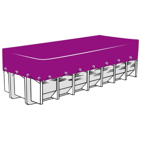 VidaXL Siatka na kontener, HDPE, 3,5x8 m, czarna