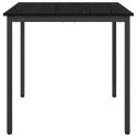 VidaXL Stoły do jadalni 80 x 80 x 75 cm METAL