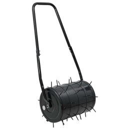 VidaXL Walec do trawnika ciągnięty z klamrami do aeratora 110 x 52 cm
