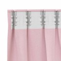 VidaXL Firany blackout z kółkami 2 pcs Dziecięcy róż 140 x 140 cm
