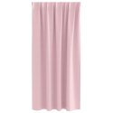 VidaXL Firany blackout z kółkami 2 pcs Dziecięcy róż 175 x 140 cm