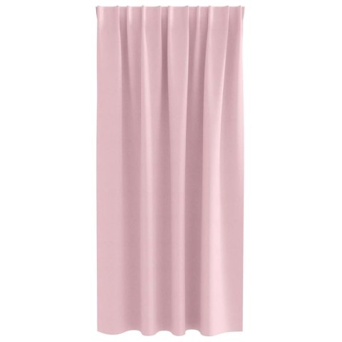 VidaXL Firany blackout z kółkami 2 pcs Dziecięcy róż 175 x 140 cm