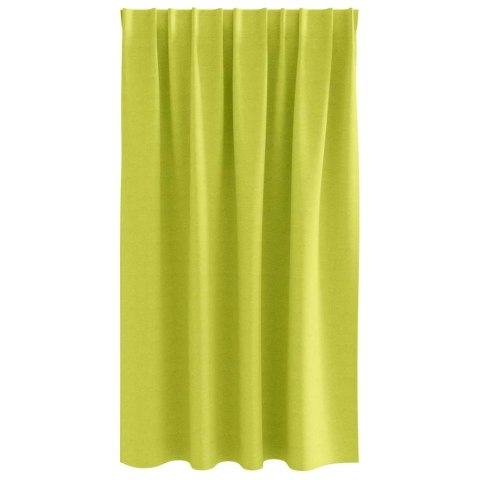 VidaXL Firany blackout z kółkami 2 pcs Zielony 140 x 140 cm Poliester