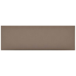 VidaXL Wejściowy zagłówek 12 pcs Cappuccino 90 x 30 cm tkanina