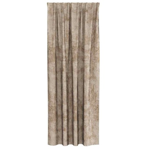 VidaXL Zasłony z weluru 2 pcs szampański 245 x 140 cm Aksamit