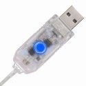 VidaXL Choinka z 160 diodami LED Ciepła biel 150 cm PET