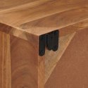 VidaXL Szafka pod telewizor z drzwiami Naturalny 105 x 30 x 22,5 cm