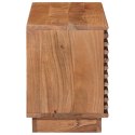 VidaXL Szafka pod telewizor z drzwiami Naturalny 90 x 30 x 40 cm