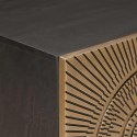 VidaXL Szafka pod telewizor z półką Mosiądz 105 x 30 x 35 cm
