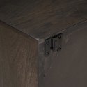 VidaXL Szafka pod telewizor z półką Mosiądz 105 x 30 x 35 cm