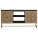 VidaXL Szafka pod telewizor z szufladą Mosiądz 105 x 30 x 50 cm