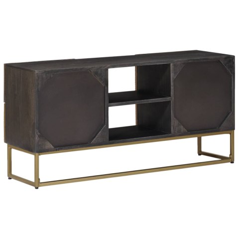 VidaXL Szafka pod telewizor z szufladą Mosiądz 105 x 30 x 50 cm