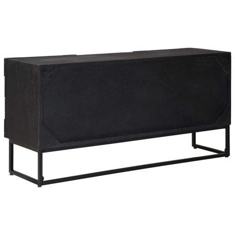VidaXL Szafka pod telewizor z szufladą z półką Czarny 105 x 30 x 54 cm