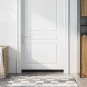 VidaXL Szczotki uszczelniające do drzwi samoprzylepne 2 pcs Srebrny