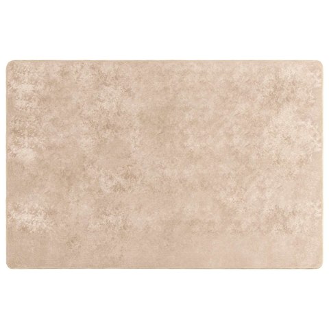 VidaXL Chodnik dywanowy MARSA Beżowy 120 x 170 cm Poliester i PVC