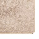 VidaXL Chodnik dywanowy MARSA Beżowy 150 x 230 cm Poliester i PVC