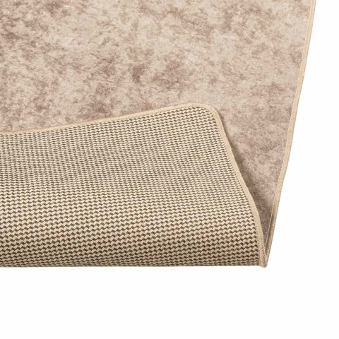 VidaXL Chodnik dywanowy MARSA Beżowy 80 x 200 cm Poliester i PVC