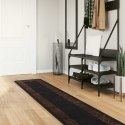 VidaXL Chodnik dywanowy MARSA Czarny 50 x 300 cm Poliester i PVC