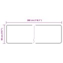 VidaXL Chodnik dywanowy MARSA Czarny 50 x 300 cm Poliester i PVC
