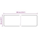VidaXL Chodnik dywanowy MARSA Czarny 50 x 350 cm Poliester i PVC