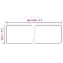VidaXL Chodnik dywanowy MARSA Czarny 50 x 400 cm Poliester i PVC