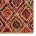 VidaXL Chodnik dywanowy MARSA Wielokolorowe 100 x 100 cm