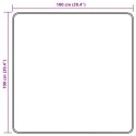 VidaXL Chodnik dywanowy MARSA Wielokolorowe 100 x 100 cm