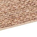 VidaXL Chodnik dywanowy MARSA Żółty 50 x 200 cm Poliester i PVC