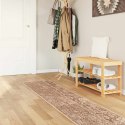 VidaXL Chodnik dywanowy MARSA Żółty 50 x 250 cm Poliester i PVC