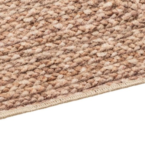 VidaXL Chodnik dywanowy MARSA Żółty 50 x 300 cm Poliester i PVC