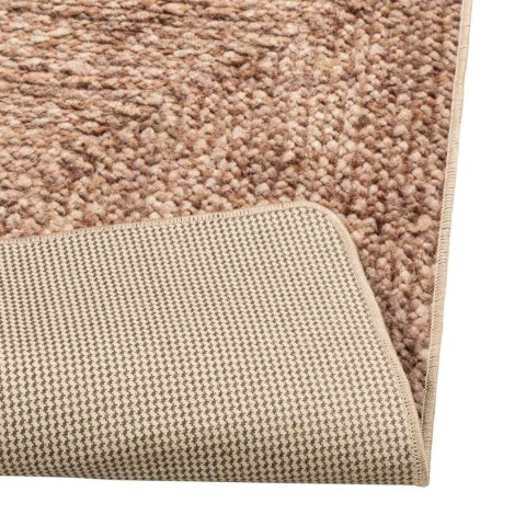 VidaXL Chodnik dywanowy MARSA Żółty 50 x 300 cm Poliester i PVC