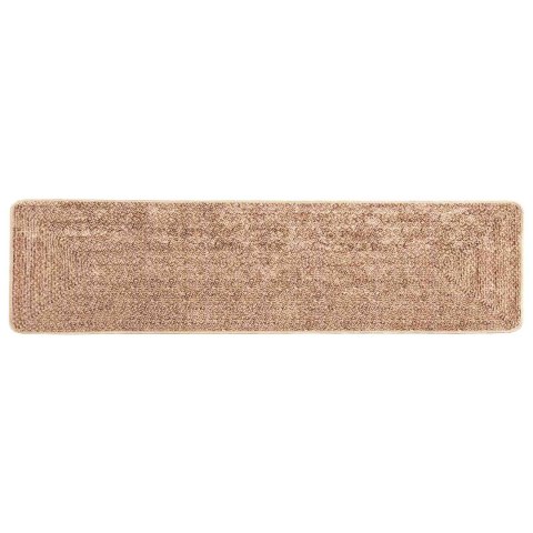VidaXL Chodnik dywanowy MARSA Żółty 50 x 400 cm Poliester i PVC