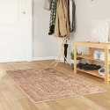 VidaXL Chodnik dywanowy MARSA Żółty 80 x 200 cm Poliester i PVC