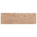 VidaXL Chodnik dywanowy MARSA Żółty 80 x 250 cm Poliester i PVC