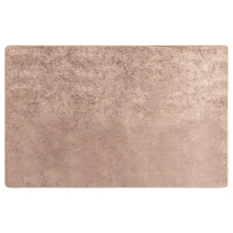 VidaXL Chodnik dywanowy MARSA piaskowy 190 x 300 cm Poliester i PVC
