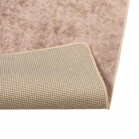 VidaXL Chodnik dywanowy MARSA piaskowy 50 x 200 cm Poliester i PVC