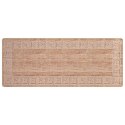 VidaXL Chodnik dywanowy MARSA Biały 100 x 300 cm Poliester i PVC