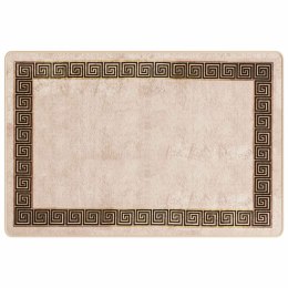 VidaXL Chodnik dywanowy MARSA Czarny 100 x 150 cm Poliester i PVC