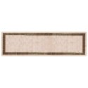 VidaXL Chodnik dywanowy MARSA Czarny 100 x 350 cm Poliester i PVC