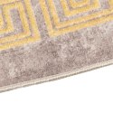 VidaXL Chodnik dywanowy MARSA Szary 50 x 100 cm Poliester i PVC