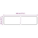 VidaXL Chodnik dywanowy MARSA Szary 50 x 450 cm Poliester i PVC